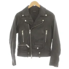 ジャーナルスタンダード JOURNAL STANDARD ライダースジャケット M 黒 ブラック 長袖 ジッパーポケット /GP