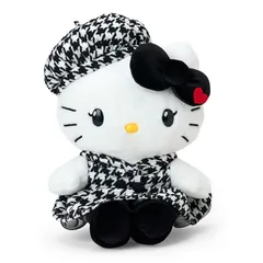 新品 サンリオ(SANRIO) ぬいぐるみ（モノクロガーリーふたごコーデ） ハローキティ 対象年齢3才以上 148474