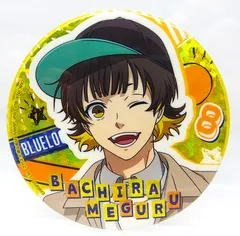 【中古】蜂楽廻 丸型 ホログラム缶バッジ  ブルーロック ナムコキャンペーン Break time