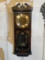 CITIZEN 振り子時計 アンティーク 時計 柱時計