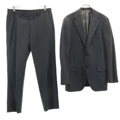 green label relaxing グリーンレーベルリラクシング スーツ 上下 セットアップ 48/80 グレー メンズ 古着