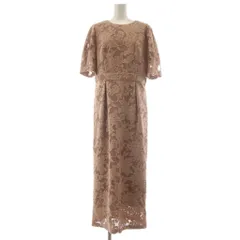 エメ AIMER ワンピース ロング L ピンク レース 半袖 /RR