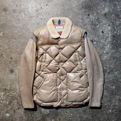 UNDERCOVERISM 13aw レザー切替ダウンジャケット アンダーカバーイズム 2013aw L4207のサムネイル