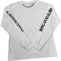 希少 CHROME HEARTS青山店限定 長袖Tシャツ ホワイト L - メルカリ
