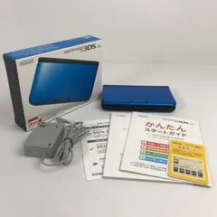 【中古品】 Nintendo 3DSLL 本体 ニンテンドー3DSLL ゲームハード 本体 レトロゲーム ACアダプタ付き 動作確認済 傷み・日焼けあり 【023-260412-io-03-fuz】