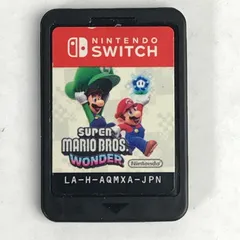 【中古品】 スーパーマリオブラザーズ　ワンダー Nintendo Switch ニンテンドースイッチ ソフトのみ ラベル傷みあり 起動確認済 マリオ [CERO区分_A / 全年齢対象商品] 【029-260412-io-24-fuz】
