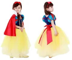 新品 [ウミネコ] パンプキンパレードシリーズ ハロウィン 衣装 白雪姫 お姫様 ふんわりシルエット ドレス セット 110サイズ