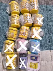 サンリオキャラクター コインシリンダー フィギュア ガチャ キーホルダー 一対(2個)