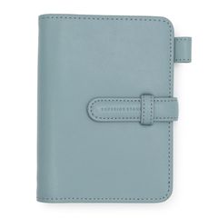 coach コーチ システム手帳カバー レザー 型押しロゴ ブルー y2k