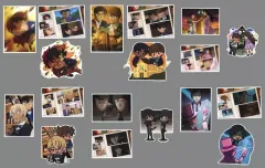 【中古】グッズセット 全6種セット ブロマイド＆ステッカーセット 「セガ ラッキーくじ 名探偵コナン メモリアルカット FILE.3」 J賞