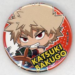 僕のヒーローアカデミア ヒロアカ ビッグ缶バッジ 爆豪勝己 ダイソー