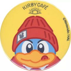 [중고] 배지 핀스 데데데 대왕 [별의 커비 커비 카페 2016 캔버지]