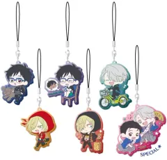【中古】ストラップ(キャラクター) 全6種セット 「ユーリ!!! on ICE クリアラバーストラップ」