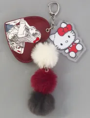 【中古】キーホルダー 富江＆ハローキティ(レッド) ハートキーホルダー 「エニマイくじ 富江×ハローキティ」 B賞