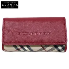 BURBERRY バーバリー 【美品】YD4665 ﾉﾊﾞﾁｪｯｸ ｷｬﾝﾊﾞｽ/ﾚｻﾞｰ