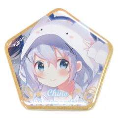 ごちうさ チノ 缶バッジ C97 ハート❤︎ポーズ - メルカリ
