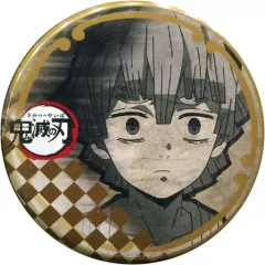 【中古】バッジ・ピンズ(キャラクター) 我妻善逸(正面) 56mm缶バッジ 「鬼滅の刃×ufotable DINING 第3期」 お楽しみくじ景品