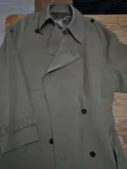 (着用画像o) TNGT トレンチコート カーキ 100サイズ