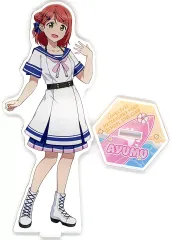 【中古】アクリルスタンド・アクリルパネル 上原歩夢 ビッグアクリルスタンド(LoveLive!Days ニジガク マリン衣装) 「GiGOコラボカフェ ラブライブ!シリーズ LoveLive!Days」
