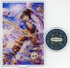 [중고] 아크릴 스탠드 아크릴 패널 스노우 아크릴 스탠드 [MAGIC 복권 퀴즈 RPG 마법사와 검은 고양이 위즈 12th ANNIVERSARY 복권] B-1 상
