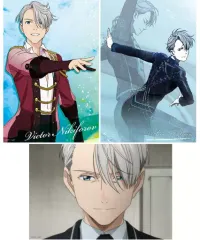 【中古】キャラカード(キャラクター) ヴィクトル・ニキフォロフ ブロマイドセット(3枚組) 「ユーリ!!! on ICE」