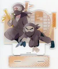 【中古】アクリルスタンド・アクリルパネル 雑渡昆奈門＆諸泉尊奈門 集合アクリルスタンド 「忍たま乱太郎」