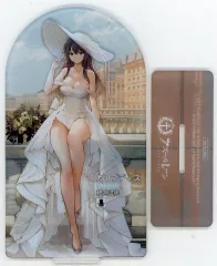 【中古】アクリルスタンド・アクリルパネル カリブディス 輝かしの麗裳Ver. アクリルスタンド 「アズールレーン カリブディス 輝かしの麗裳Ver. 1/7 塗装済み完成品フィギュア」 購入特典