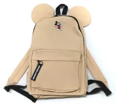 【中古】バッグ ミッキーマウス(ベージュ) 耳付きリュックサック 「ディズニー」 東京ディズニーリゾート限定