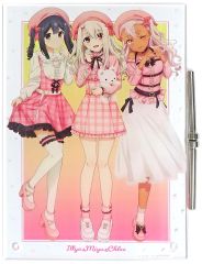 [중고] 아크릴 스탠드 아크릴 패널 미유 & 일리야 & 클로이 신작 일러스트 PINK kawaii style ver. A5 아크릴 패널 [Fate / kaleid liner 프리즈마 ☆ 일리야 ANIME 10th Anniversary POP