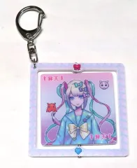 【中古】キーホルダー 超絶最かわてんしちゃん 回転アクリルキーホルダー 「NEEDY GIRL OVERDOSE 超絶最かわてんしちゃん 1/7 完成品フィギュア」 初回特典
