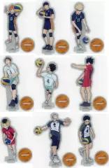 【中古】アクリルスタンド・アクリルパネル 全9種セット アクリルスタンド 「一番くじ ハイキュー!! -最強の挑戦者-」 F賞