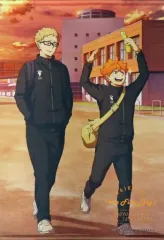 【中古】タペストリー 1.日向翔陽＆月島蛍 B2タペストリー(One Fine Day!) 「ハイキュー!!」