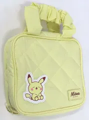 【中古】バッグ ピカチュウ ポケピース meets Mitea ORGANIC スキンケアもリップも入るビッグポーチ 「ポケットモンスター」 対象商品購入者限定抽選当選品