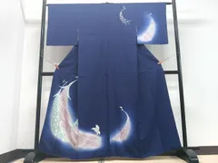 平和屋着物■訪問着　孔雀文　暈し染め　正絹　逸品　CABF4852xe