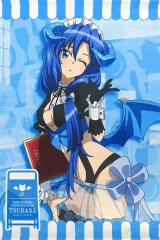 【中古】タペストリー 風鳴翼 描き下ろしB2タペストリー 小悪魔ウェイトレス 「戦姫絶唱シンフォギアXV」