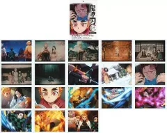 【中古】キャラカード 場面写ランダムブロマイドくじ ED(25枚綴り/18種) 「テレビアニメ 鬼滅の刃 無限列車編×ufotable Cafe×マチ★アソビCAFE」