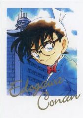 新品☆名探偵コナン【江戸川コナン＆工藤新一】ビジュアル色紙