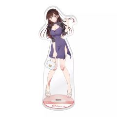 [중고] 아크릴 스탠드 아크릴 패널 수원 치즈루 신작 아크릴 스탠드 드레스 ver. [그녀, 빌립니다 POP UP SHOP in 마루이]