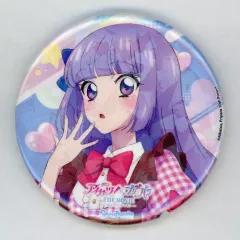 【中古】バッジ・ピンズ 氷上スミレ 「アイカツ!×プリパラ THE MOVIE -出会いのキセキ!- × SWEETS PARADISE トレーディングホログラム缶バッジ」