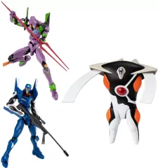 【中古】食玩 トレーディングフィギュア 全3種セット 「EVA-FRAME-DX02：新世紀エヴァンゲリオン」
