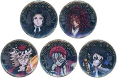 鬼滅の刃 AGFランダムレリーフメタル缶バッジ 全5種コンプリート