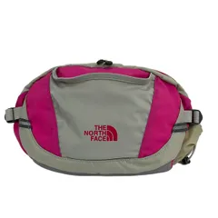 THE NORTH FACE(ノースフェイス) ウエストポーチ美品  ヒル ウォーカー NM07002 グレー×ピンク×マルチ ボトルホルダー