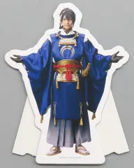 【中古】ポップスタンド・パネル 黒羽麻璃央(三日月宗近) 紙製スタンド 「ミュージカル『刀剣乱舞』×東京ドームシティ アトラクションズ」 ノベルティ付きアトラクションチケット 後期特典