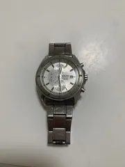 SEIKO クロノグラフ 7T92-0LA0 腕時計 メンズ シルバー