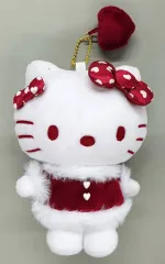【中古】ぬいぐるみマスコット・バッジ ハローキティ クリスマスマスコット 「GRL×サンリオキャラクターズ」