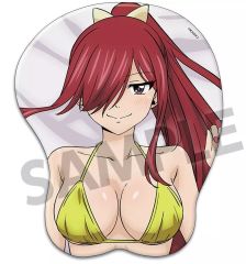 ユ*♪様 激レア品 FAIRY TAIL エルザ おっぱいマウスパッド - メルカリ
