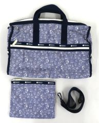 [Used] Bag BT21 LARGE WEEKENDER (Denim) "BT21 | LeSportsac"