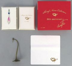 [중고]은제품·반지·액세서리 셰릴·놈 실버 피어스 30th판(받침대 첨부) [극장판 마크로스 F 연리 비익~사요나라노츠바사~] 반다이 패션 넷 한정