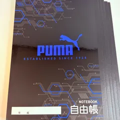PUMA 自由帳 PM465 クツワ ノート 無地 B5サイズ 日本製 プーマ 学習帳 5冊セットのサムネイル