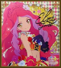 アイカツスターズ！ エルザフォルテ サイン色紙 - メルカリ
